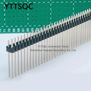 10PCS 2.0mm 피치 롱 핀 이중 행 수형 커넥터 PCB 보드 핀 헤더 길이 L8.7/10/11/12/13/14/15/17/19/ L21mm 2*40p
