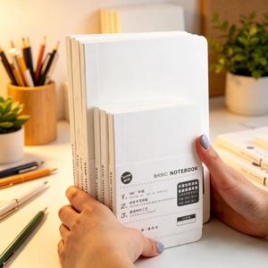 호보니치 노트 리필 - A6 A5 그리드 & 블랭크 페이지 & 가로줄, 테코 플래너 리필 페이지용 바인딩 저널 인서트
