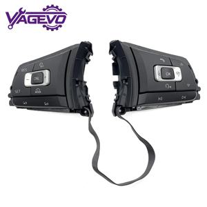 폭스바겐 파사트 B8 바리안트 골프 7 아테온 티구안 MK2 CNL 다기능 스티어링 휠 버튼 5G0 959 442 M 5G0959442M