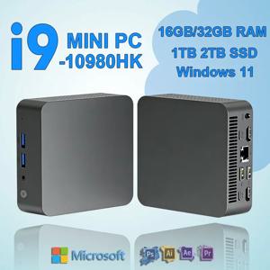 미니 게이밍 PC, 윈도우 11, 인텔 코어 i9 10980HK, 16GB RAM, 2048GB SSD, Wi-Fi 6, 블루투스 5.2, 게이밍 미니 PC