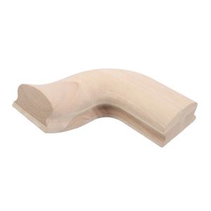 원목 계단 난간, 고무 나무 소재, 계단 안전 가드, 모서리 연결 부품, DIY 계단 개조용 난간 교체 부품