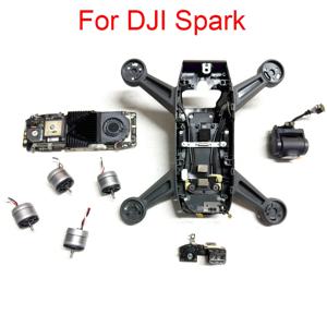 스파크 중간 프레임 쉘 카메라 코어 보드 짐벌 모터 PTZ 케이블 ESC 보드 GPS IMU 3D 센서 DJI 스파크 용 비전 암 모터