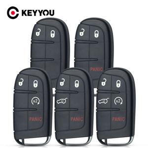 KEYYOU M3N-40821302 스마트 원격 자동차 스마트 키 케이스 쉘, 지프 크라이슬러 300C 닷지 충전기, 여행 챌린지 다트 듀랑고