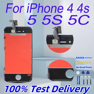 5s 4 4s LCD 디스플레이 iPhone 4 4S 터치 srceen 디지타이저 교체 iPhone 5 5c 5s SE 4s 4 LCD 디스플레이 No Dead Pixel