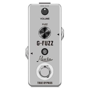 Rowin G-FUZZ 빈티지 게르마늄 아날로그 기타 광란 효과 페달 Fuzz 부드러운 트루 바이패스 페달 보드 DIY 용 미니 이펙터