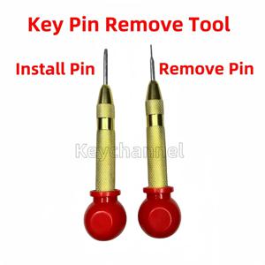 2pcs 자동차 키 제거 핀 도구 키 블레이드 리무버 KEYDIY Xhorse 접이식 자동차 키 자물쇠 제조공 여러 핀 수정 분해 도구