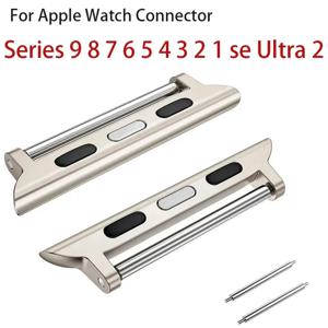 iWatch Ultra Series10 9 8 7 Apple WatchUltra2 용 22mm 너비 스트랩 시계 밴드 커넥터 49mm 41 45mm 44 42 46 38 40mm 어댑터