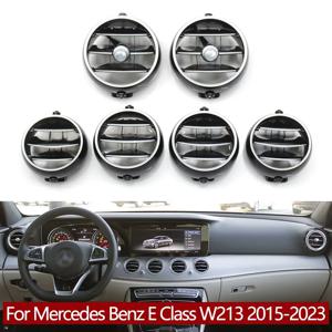 벤츠 E 클래스 W213 2016-2023 E200 E230 E300 E350 용 90% 신품 자동차 앞 대시보드 에어컨 AC 벤트 그릴 배출구 커버 패널