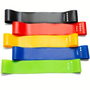 5Pcs 저항 밴드, 운동 밴드, 전신 피트니스 밴드, 엉덩이, 다리, 팔, 스트레칭, 홈 체육관, 피트니스, 요가 및 필라테스 스트레칭 밴드