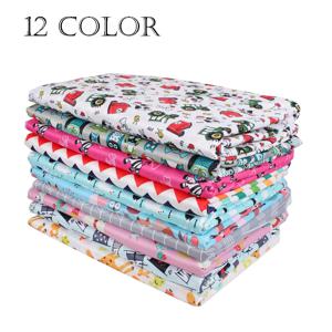 150x50cm 폴리에스터 프린트 솔리드 패브릭 아기 천 기저귀 방수 가방 BPA 프리 방수 패브릭 PUL 아기 기저귀 가방용