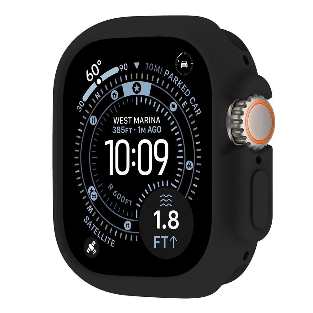 Apple Watch Ultra2 3 49mm 케이스용 커버 전면 충격 방지 TPU 보호 실리콘 범퍼 긁힘 방지 iwatch ultra 3 49