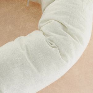 4개입 아기 베개 도넛 모양 부드럽고 통기성 있는 신생아 사진 소품 바구니 필러 화이트 아기 사진 소품 도넛 베개