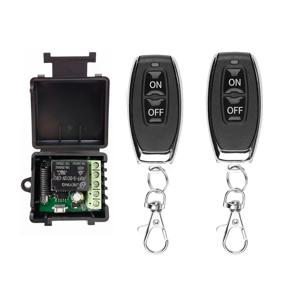 433Mhz 원격 제어 무선 스위치 DC 12V 1CH RF 10A 릴레이 수신기 및 도어 전자기 잠금 장치용 2CH 송신기