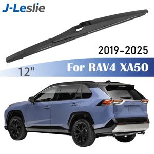 12인치 토요타 RAV4 XA50 2019-2025용 리어 와이퍼 블레이드, 앞유리 와이퍼, 윈도우 레인 브러쉬 액세서리 자동차 리어와이퍼 암 윈드스크린