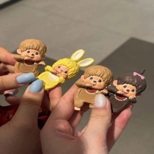 애니메이션 피규어 멍치치(맹치치) 눕는 자세 블라인드 박스 미니 만화 피규어 인형 창의적인 휴대폰 장식 장난감 팬들을 위한 휴일 선물