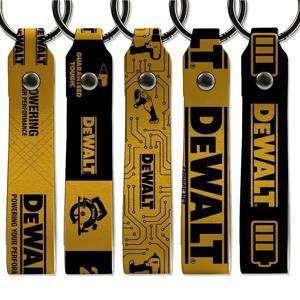 오토바이 DEWALT 심플 키체인 경량 키링 백팩 참 카드 홀더