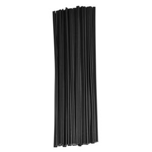50PCS PP 플라스틱 용접봉 25cm 자동차 범퍼 파이프 플라스틱 수리 용접을위한 평면 저밀도 폴리 프로필렌 막대