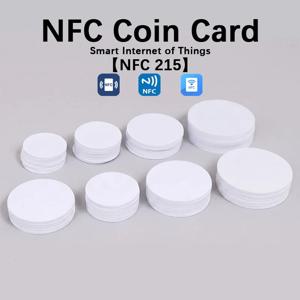 NFC 코인 카드 Ntag215 화이트 카드 퀵 커맨드 NFC 뮤직 월 NFC 칩 스티커 (음악용) - 즉시 음악을 감상하세요 - 터치하고 즉시 음악을 감상하세요