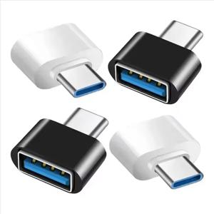 미니 타입 C to USB 어댑터 3.0 USB-C 남성 OTG A 여성 데이터 커넥터 - MacBook Pro, iPad Mini 6/Pro, MacBook Air 타입 C 기기용