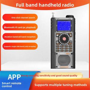 【DT56】-A330 광대역 라디오 수신기, SSB 기능이 있는 휴대용 풀 밴드 FM/SW 라디오, 항공 통신 대역 지원