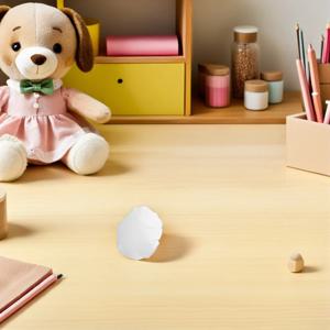 12개입, 흰색 미니어처 모자, DIY 요리 인형의 집 장식용, 귀여운 디자인