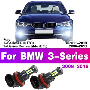 2Pcs LED 자동차 앞 안개등 램프 전구 BMW 3 시리즈 F30 F80 E93 2006 - 2018 2007 2008 2009 2010 2011 2012 자동차 액세서리