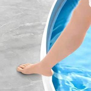 1PC 1-3M 욕실 물막이 실리콘 리테이닝 스트립 워터 샤워 댐 홍수 방지막 건식 및 습식 분리 차단막