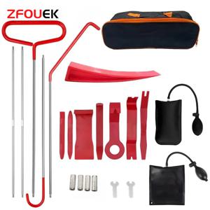 자동차 도어 도구 키트 풍선 Zfouek 공기 펌프 자동 창문 열기 고정 그리퍼 도구 운반 가방이있는 긴 리치 키트