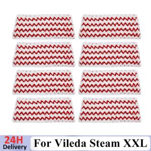 Vileda Steam XXL 교체 부품 용 마이크로 화이버 스팀 걸레 패드 파워 패드 스팀 청소기 액세서리 세척 가능한 걸레 천 부품