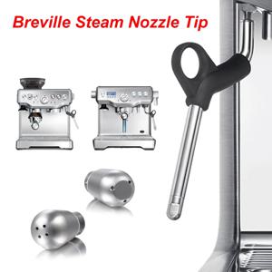 커피 스팀 노즐 3/4 홀 스팀 노즐 Sage Breville 870/878/920/980 에스프레소 머신 용 우유 폼 스파우트 스팀 완드 팁