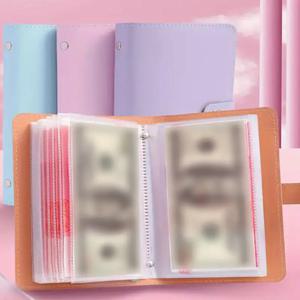 100개 봉투 돈 절약 재사용 가능 챌린지 저축 노트 저축 바인더 예산 절약 챌린지 북