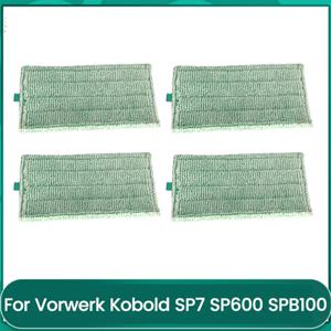A21F-4PCS Mop Pads Forvorwerk Kobold SP7 SP600 SPB100 진공 청소기는 극세사 청소 천을 대체합니다. 재사용 가능 세척 가능
