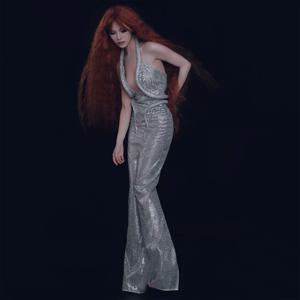 반짝이는 은색 스팽글 칵테일 드레스 홀터 머메이드 백리스 3D 장식 파티 연회 정장 졸업 이브닝 가운