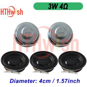 미니 스피커 직경 1.5인치 40MM 풀 프리퀀시 스테레오 사운드 소형 하이파이 스피커 4옴 3W 4cm 앰프 스피커 아두이노용