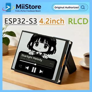 Waveshare ESP32-S3 4.2인치 RLCD 개발 보드, 300×400, Wi-Fi 및 BLE, DIY 학습, 듀얼 모드 통신 및 AI 음성 상호 작용