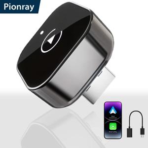 미니 무선 카플레이 어댑터 2026년 신형, 안드로이드 오토 아이폰 iOS USB/타입-C용 안정적인 무지연 플러그 앤 플레이