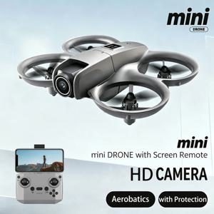 접이식 미니 드론 HD 광각 카메라 전동 완구 RC 쿼드콥터 WIFI FPV 헤드리스 모드 3D 플립 경량