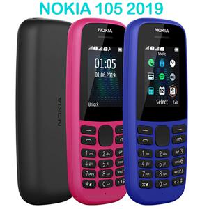 노키아 105 2019 백업폰 2SIM 마이크로 USB 800mAh 3.5mm FM 라디오 LED 손전등 노키아 105 노인용 중고폰 언락 에디션