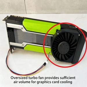 NVIDIA Tesla P100 P40 M40 K80 V100 GPU용 액티브 쿨링 팬 히트싱크 쿨러 업그레이드