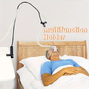 CPAP 호스 홀더, 침대용 조절식 튜브 스탠드, 엉킴 방지 호스 걸이, 가정 및 여행용 CPAP 액세서리