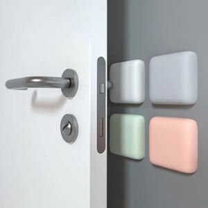 도어 스톱퍼 실리콘 핸들 범퍼 자체 접착 음소거 충격 방지 보호 Porte 패드 홈 개선 벽 보호 패드