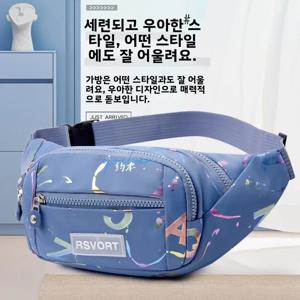 캐주얼 옥스포드 천 스포츠 허리 가방 얇은 야외 휴대폰 가방 벨트 가방 남성과 여성을 위한 가볍고 휴대 가능한 디자인