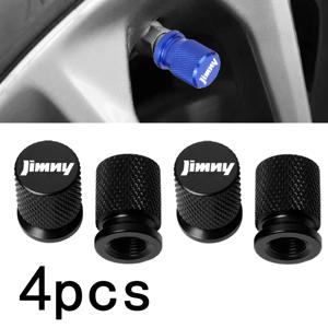 스즈키 지미 용 4PCS jb64 jb74 jb43 jb53 jb32 액세서리 자동차 휠 타이어 밸브 캡 타이어 스템 커버 Airdust 방수