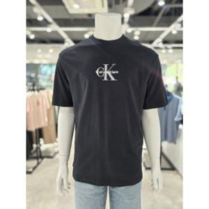 (Calvin Klein Jeans)(파주점)캘빈클라인진남성 모노로고 릴렉스 티셔츠 4RF004G-UB1