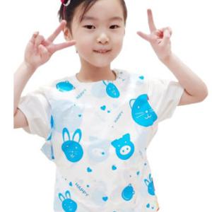 PL4 국내생산 어린이 일회용 앞치마 비닐 방수 키즈 디자인 (200매)