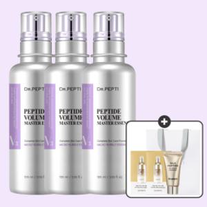 닥터펩티 펩타이드 볼륨 마스터 에센스 100ml 3개세트 + 88크림 15g + 샤쉐 40매입 + 쇼핑백 증정