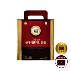 풍년보감 6년근 고려홍삼정 올데이굿타임 골드 홍삼스틱  10gx100포 지함 진세노15mg + 쇼핑백