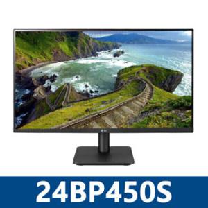 LG전자 24BP450S 사무용 가정용 모니터 엘리베이션 피벗