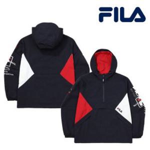 휠라 공용 아노락 배색 오버핏 자켓 JKF2112X INA