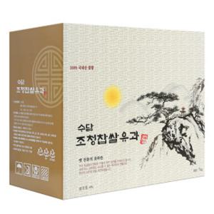 조청유과 1kg 수담한과 추석 설 명절선물 설명절 부모님선물 유과선물 선물용포장